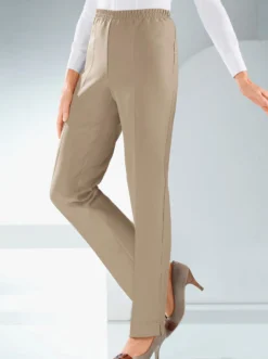 Bügelfaltenhose in Schlupfform