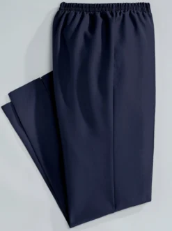 Bügelfaltenhose in Schlupfform