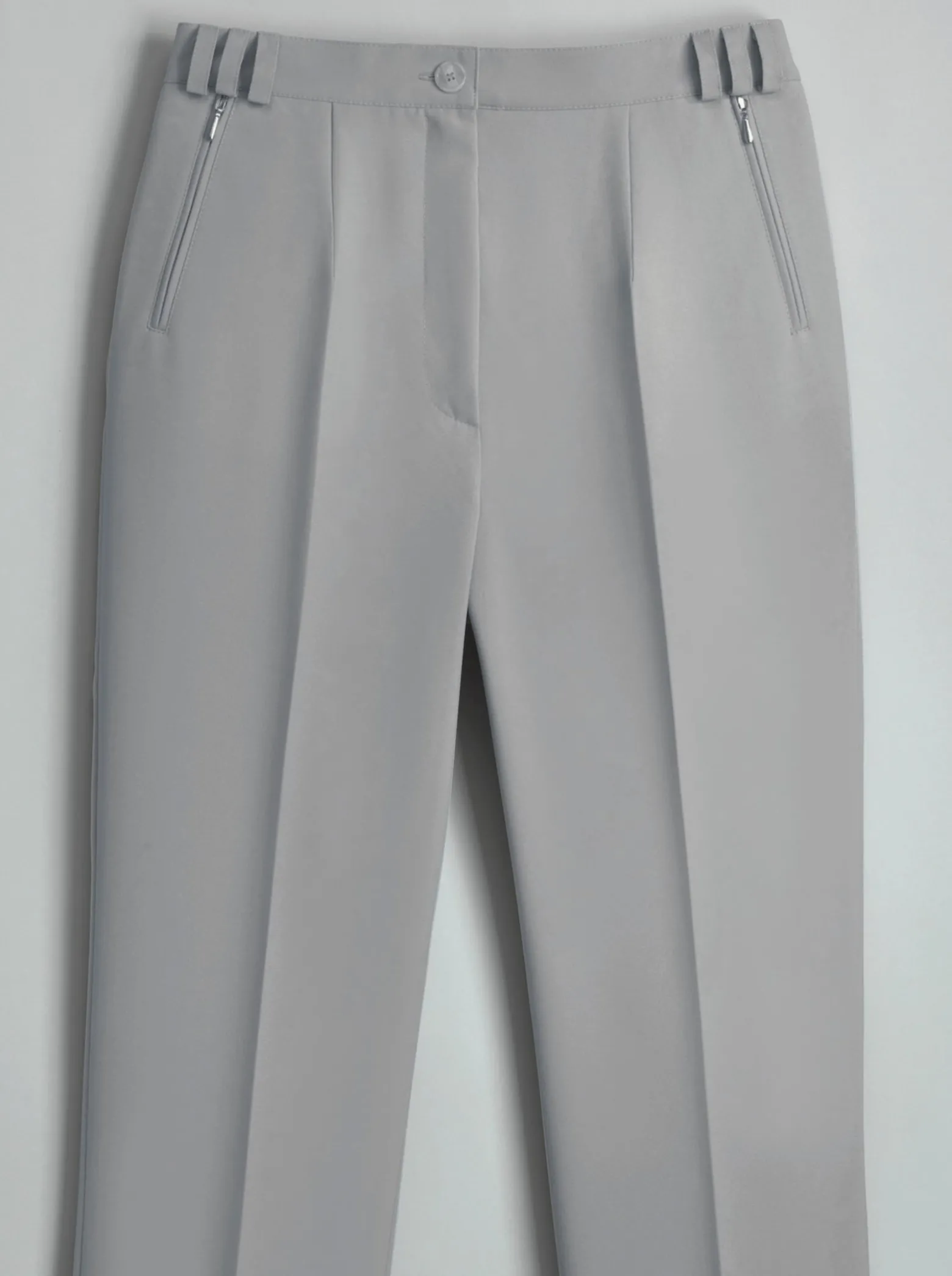 Bügelfaltenhose mit elastischem Bund