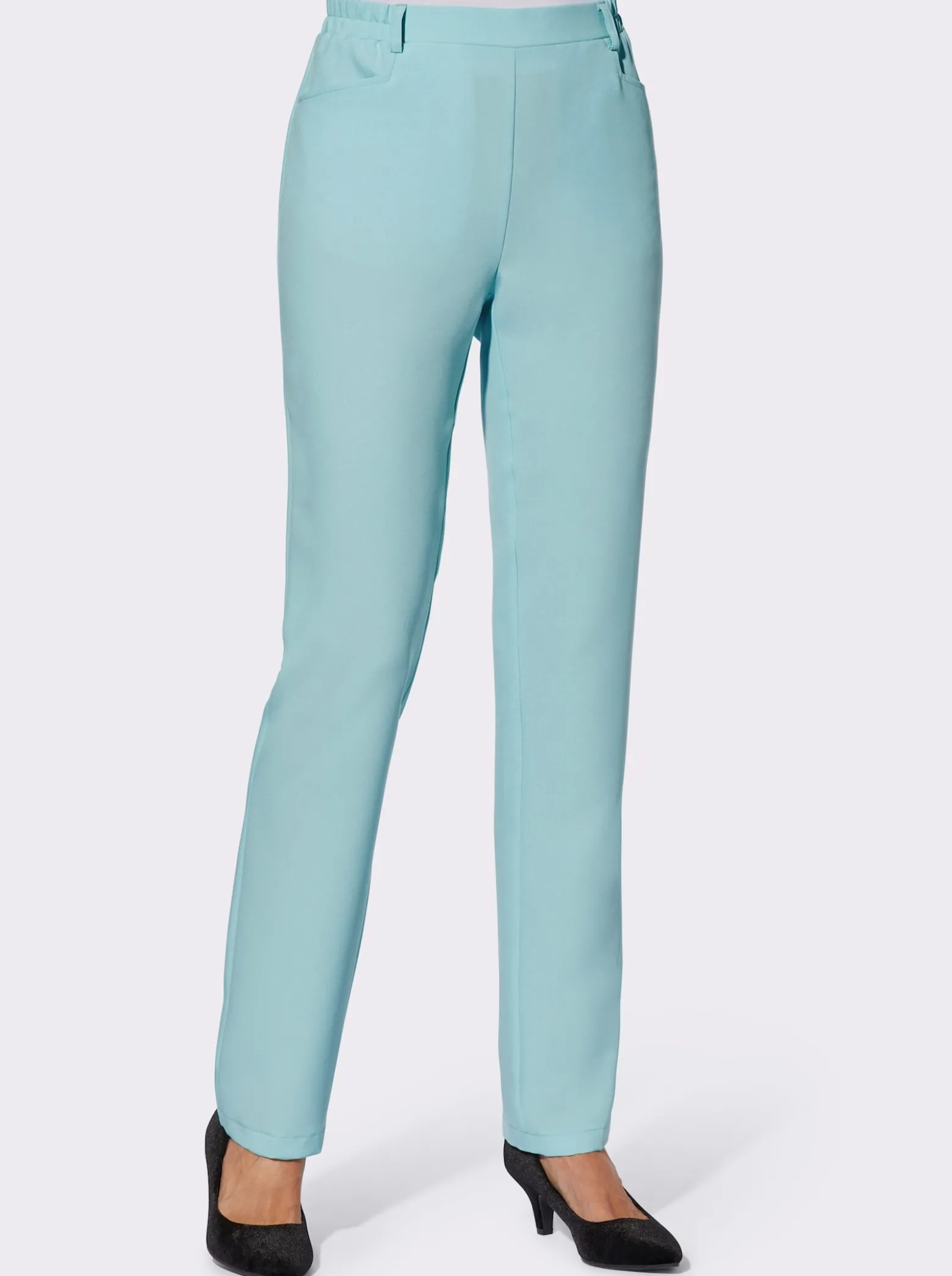 Bügelfaltenhose mit Rundum-Dehnbund