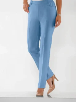 Bügelfaltenhose mit Rundum-Dehnbund