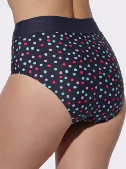 Bikini-Hose mit angesetzter Blende
