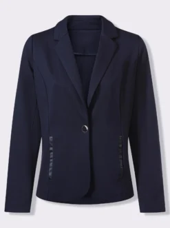 Blazer in Jersey-Qualität
