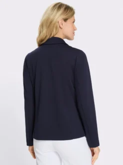 Blazer in Jersey-Qualität