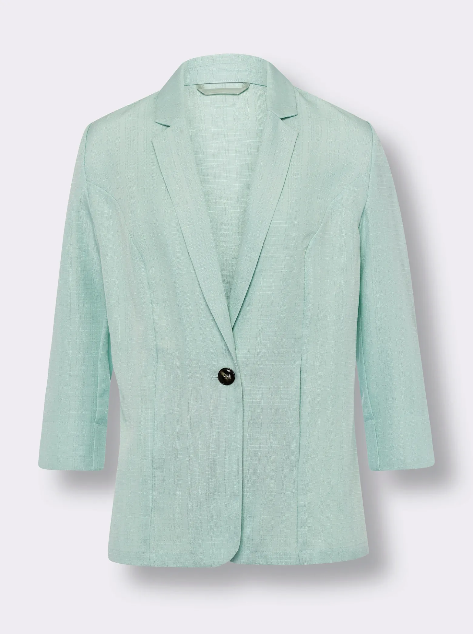 Blazer in Leinen-Optik