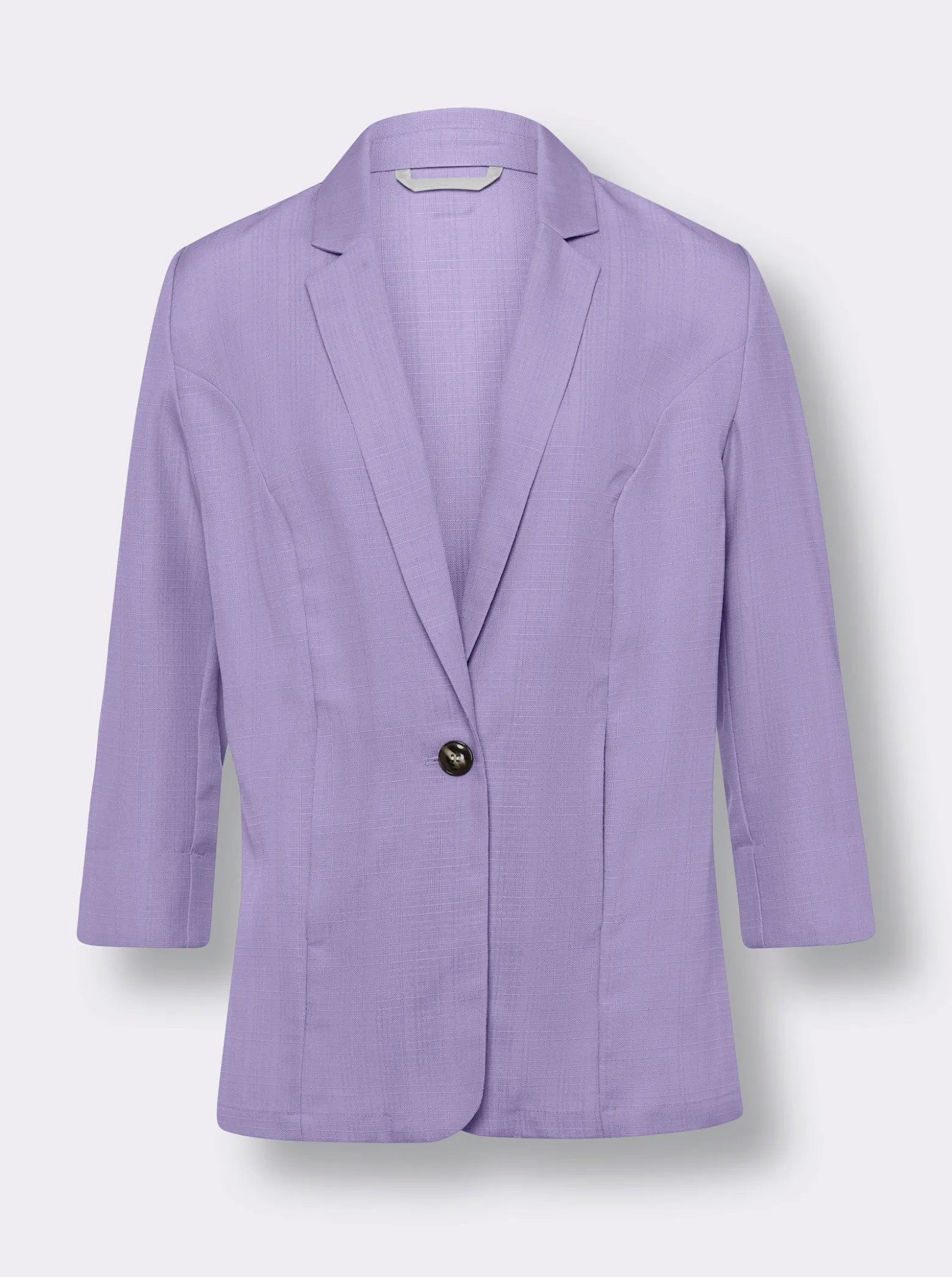 Blazer in Leinen-Optik