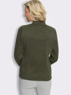 Blazer mit Blüten-Stickerei