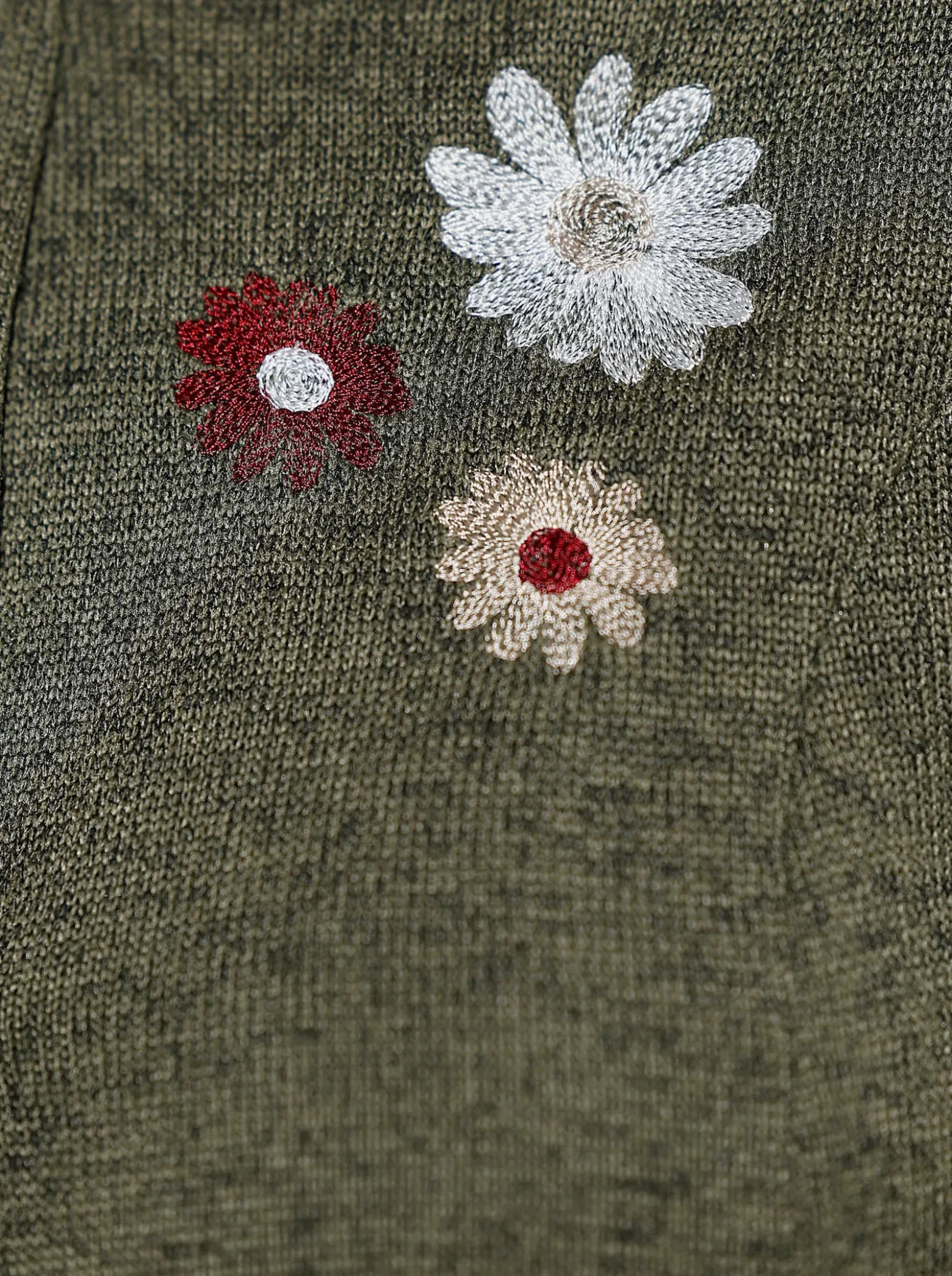 Blazer mit Blüten-Stickerei