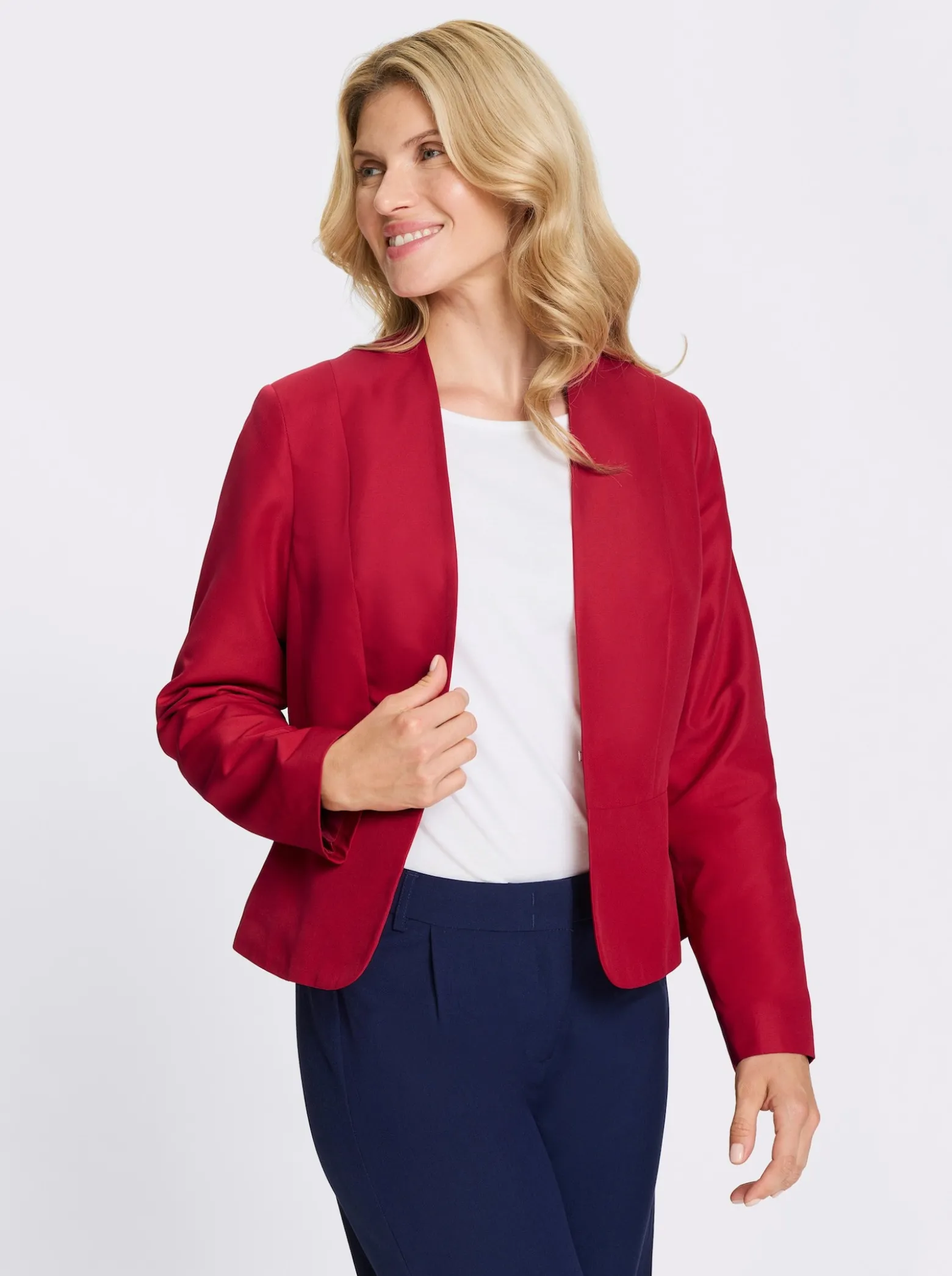 Blazer mit Hakenverschluss