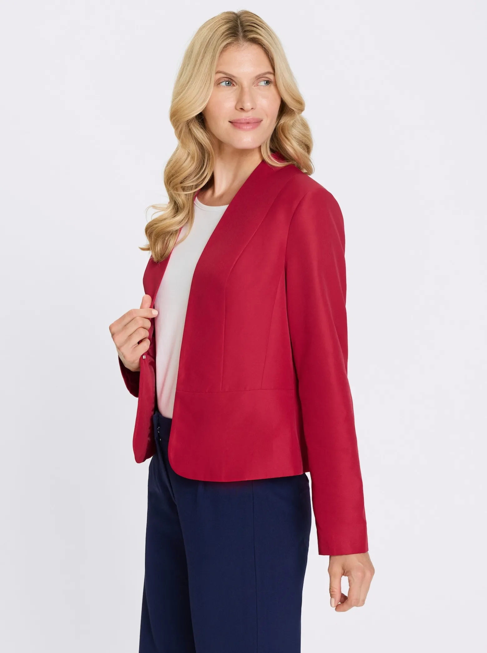 Blazer mit Hakenverschluss