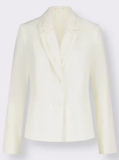 Blazer Mit Knöpfen, goldfarben