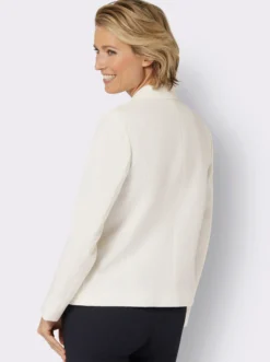 Blazer Mit Knöpfen, goldfarben