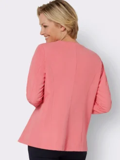 Blazer mit Lochmuster