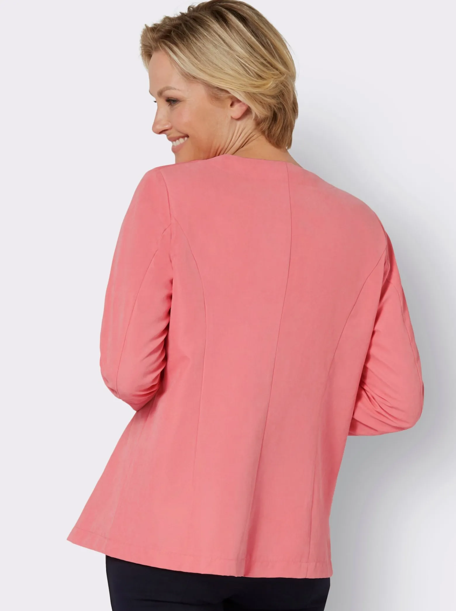 Blazer mit Lochmuster