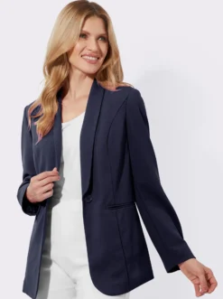 Blazer mit Schalkragen