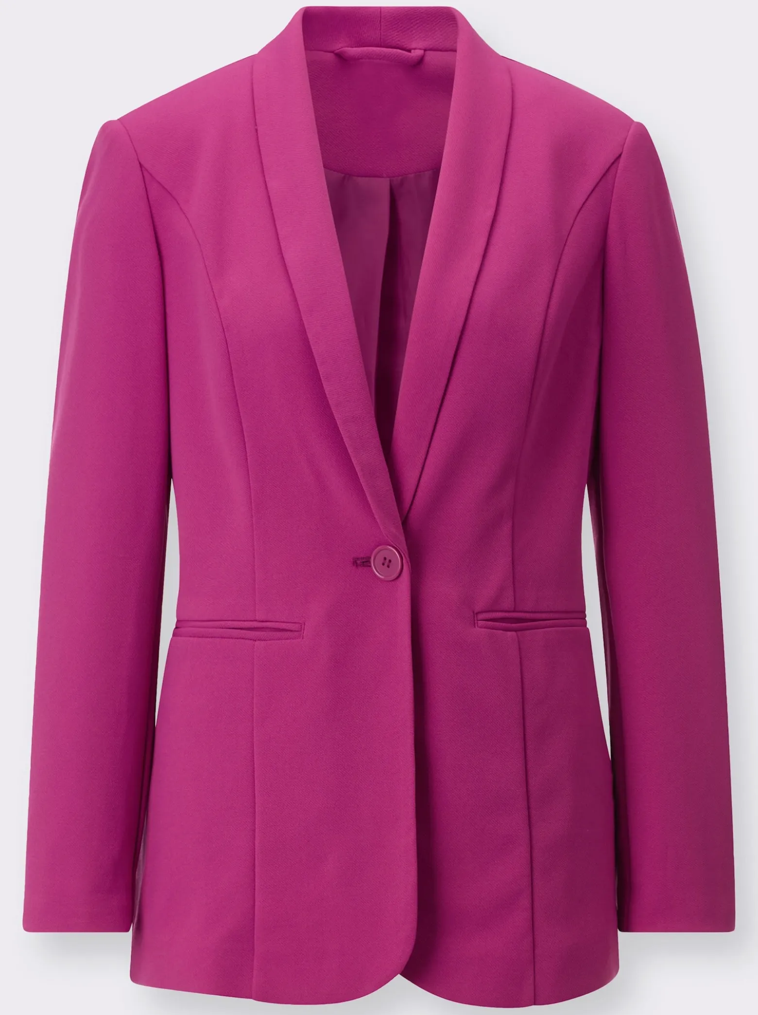 Blazer mit Schalkragen