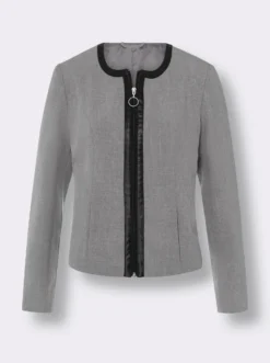 Blazer mit Schulterpolstern