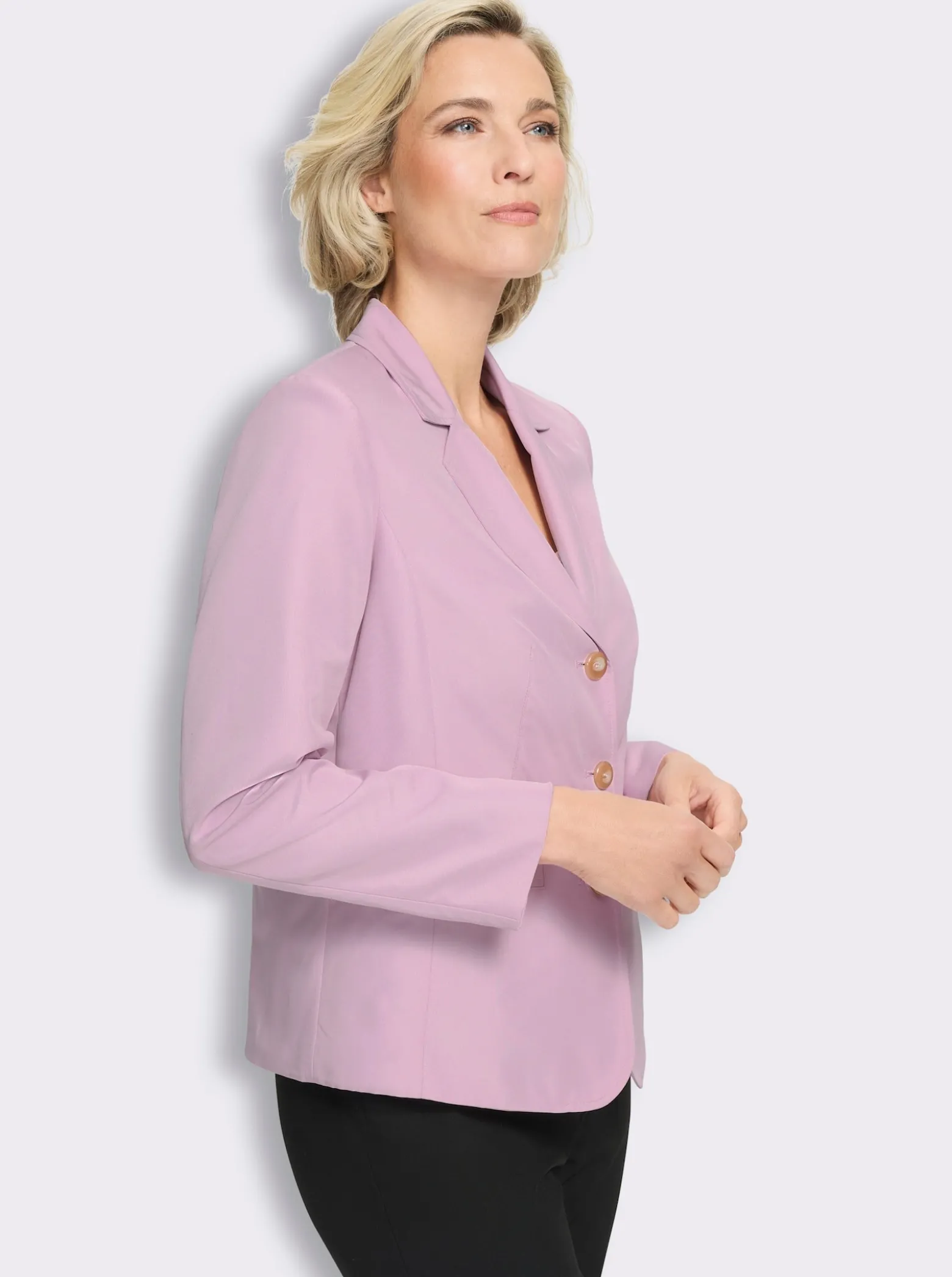 Blazer mit Taillenabnähern