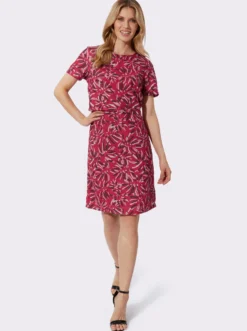 Bleistiftkleid in 2-in-1-Optik
