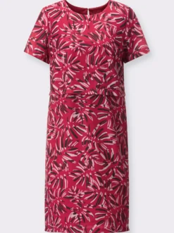 Bleistiftkleid in 2-in-1-Optik