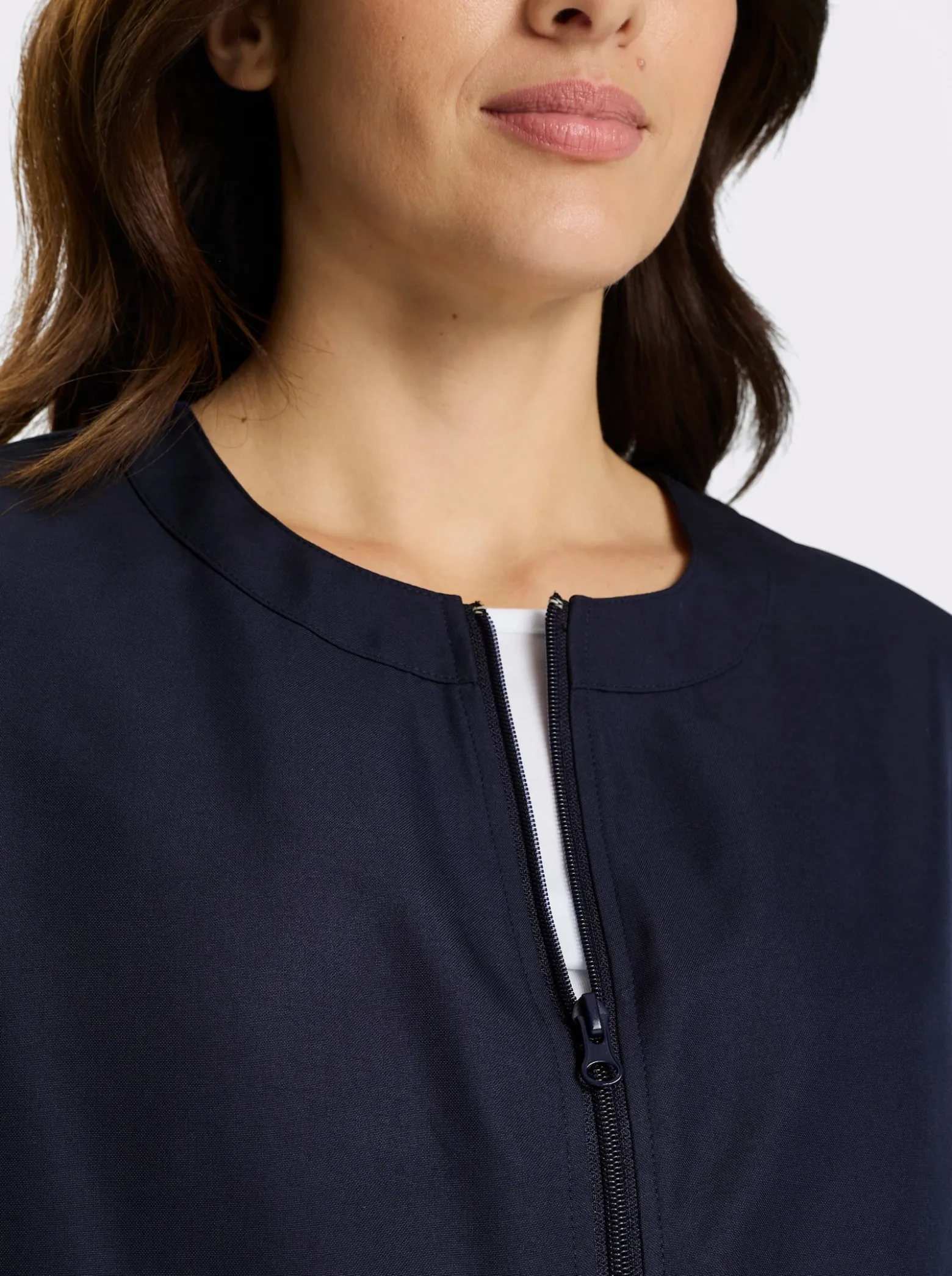Blousonjacke mit Reißverschluss
