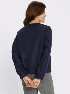 Blousonjacke mit Reißverschluss