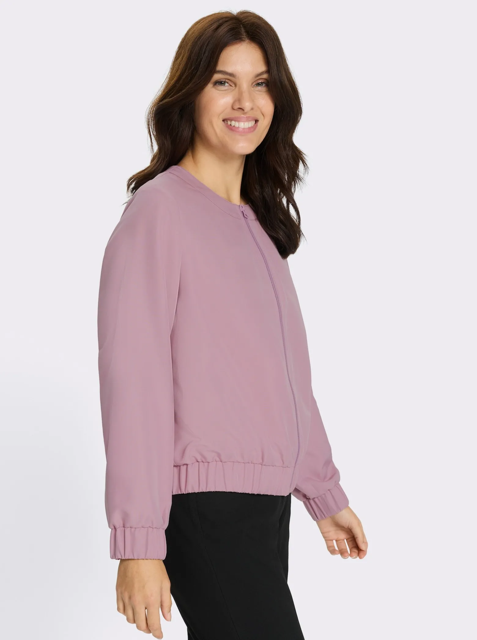 Blousonjacke mit Reißverschluss