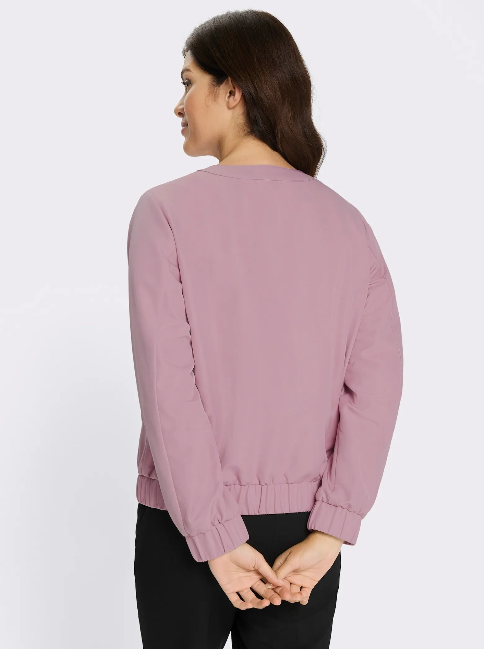 Blousonjacke mit Reißverschluss
