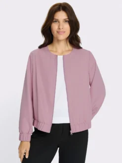 Blousonjacke mit Reißverschluss