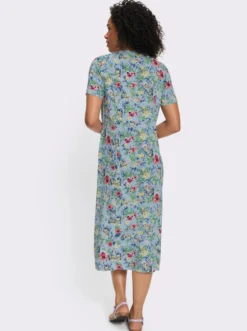 Blumenkleid aus reiner Viskose