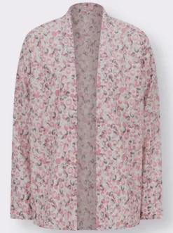Blusenjacke in offener Form