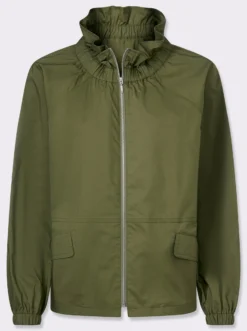 Blusenjacke mit Stehkragen