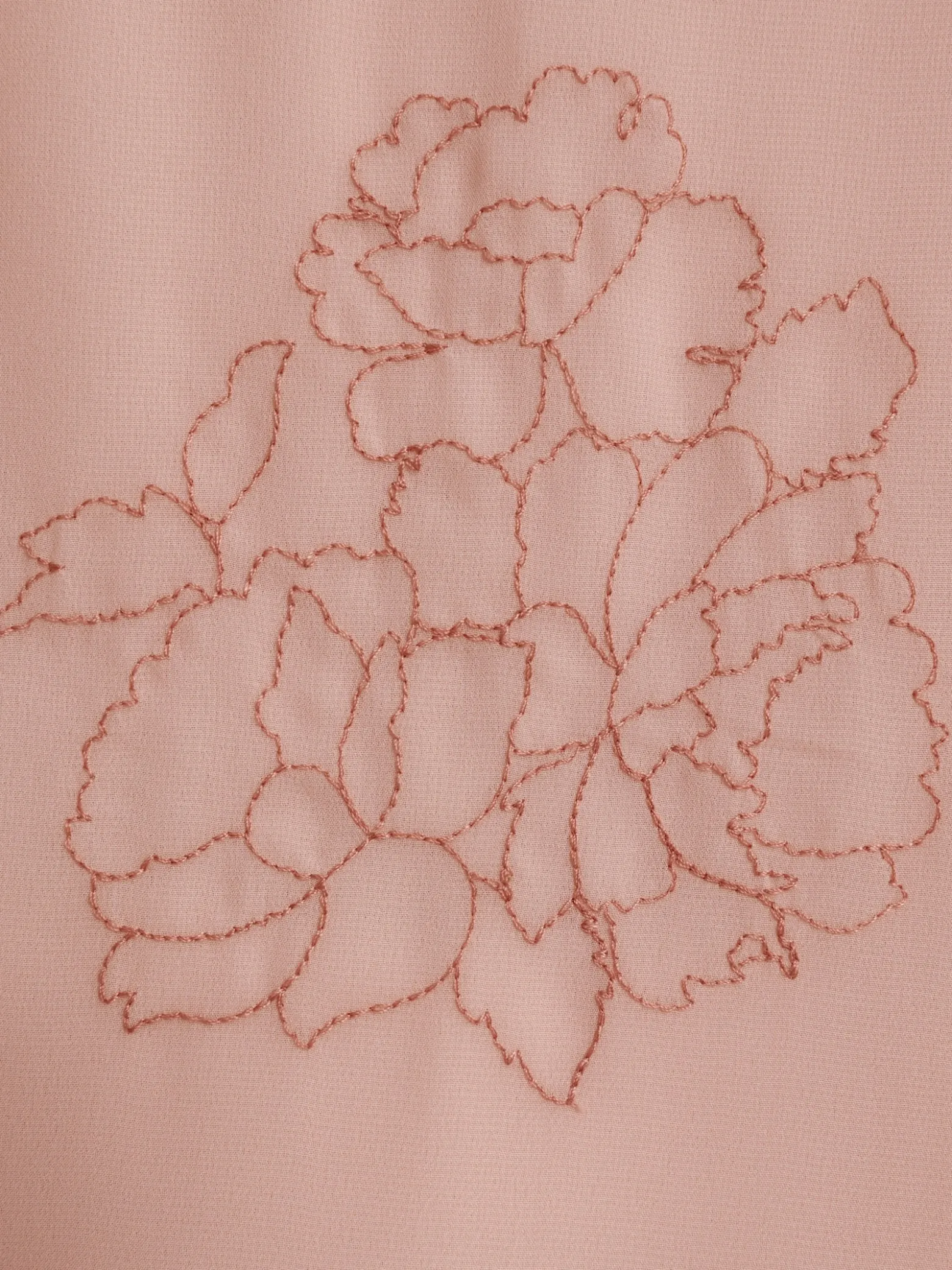 Blusenshirt mit Blüten-Applikationen
