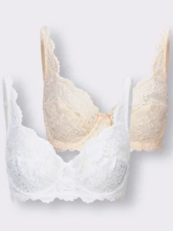 Body mit Bügel aus elastischer Spitze