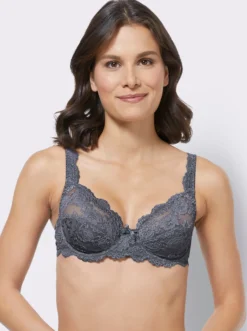 Body mit Bügel aus elastischer Spitze
