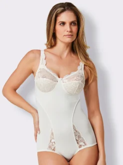 Body ohne Bügel mit 2-farbiger Spitze