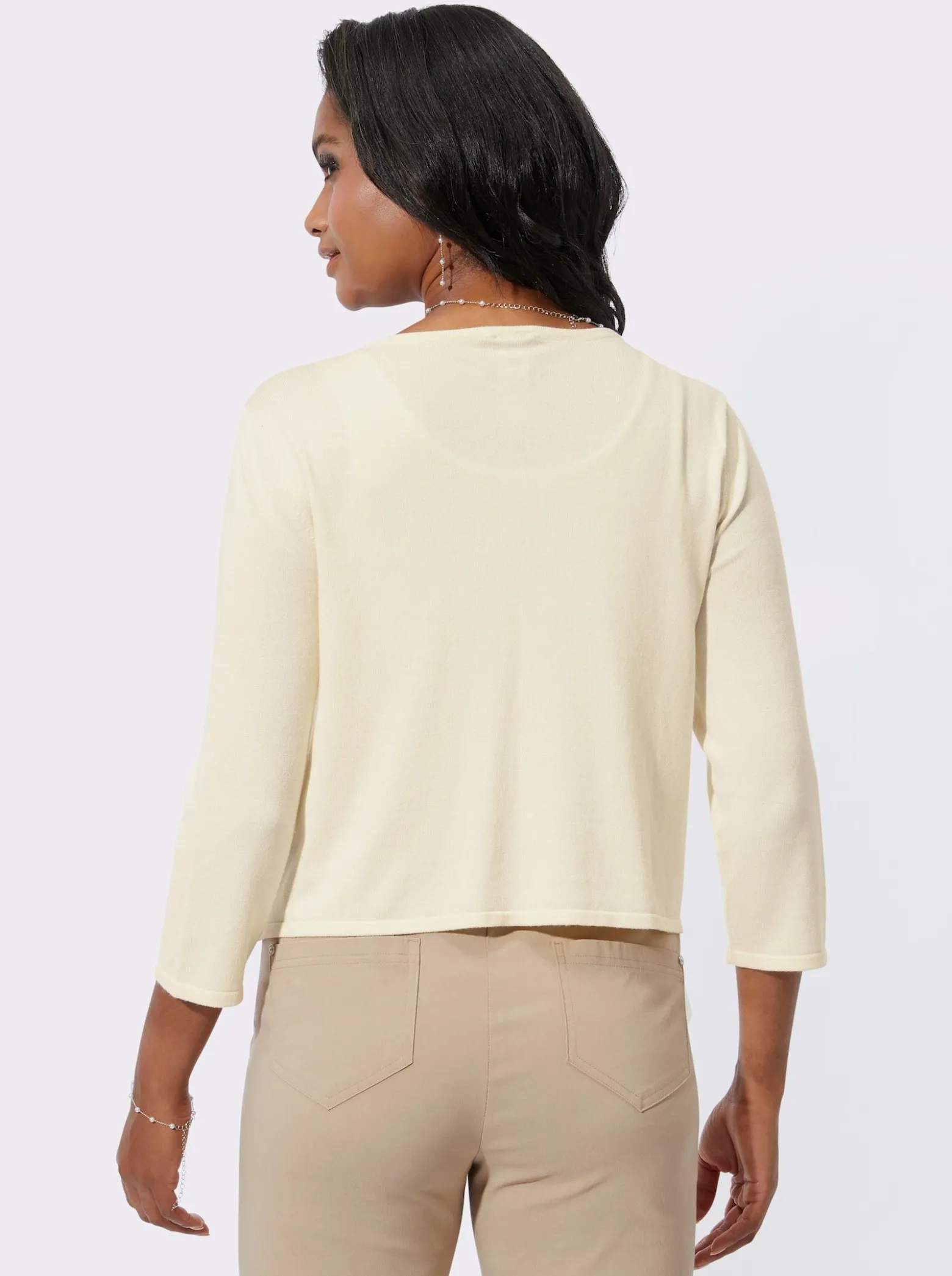 Bolero mit Zierspange