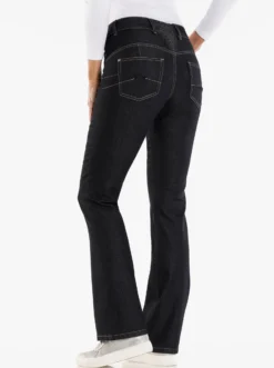 Bootcut-Jeans mit Push up-Effekt