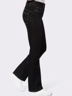 Bootcut-Jeans mit Push up-Effekt
