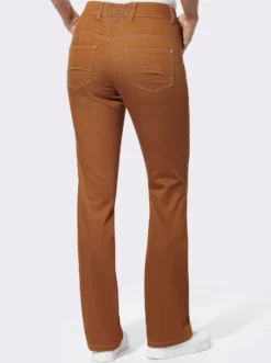 Bootcut-Jeans mit Push up-Effekt