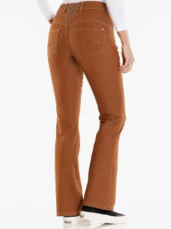 Bootcut-Jeans mit Push up-Effekt