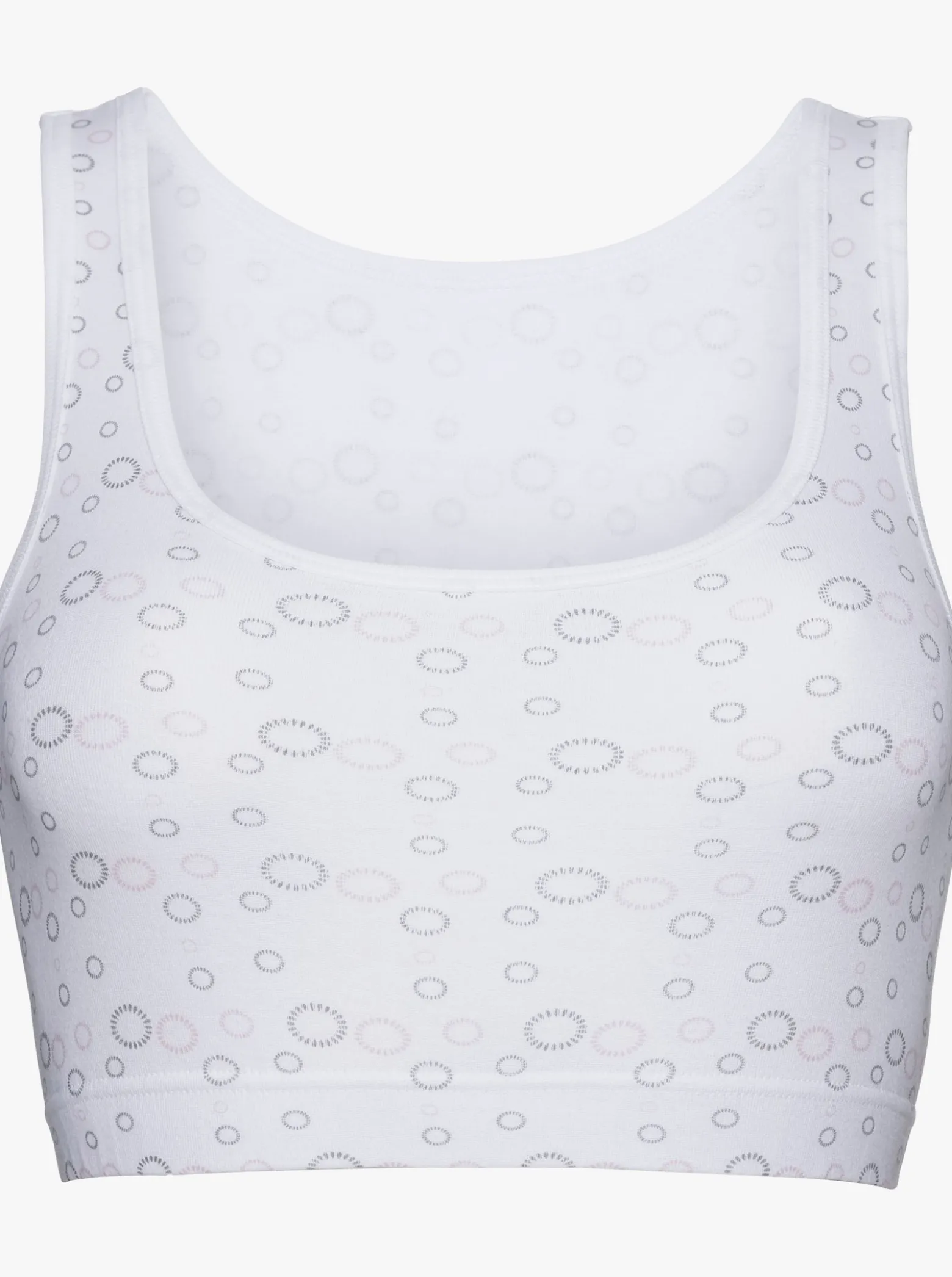 Bustier im Druck-Dessin