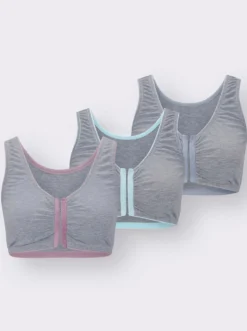 Bustier mit Vorderverschluss