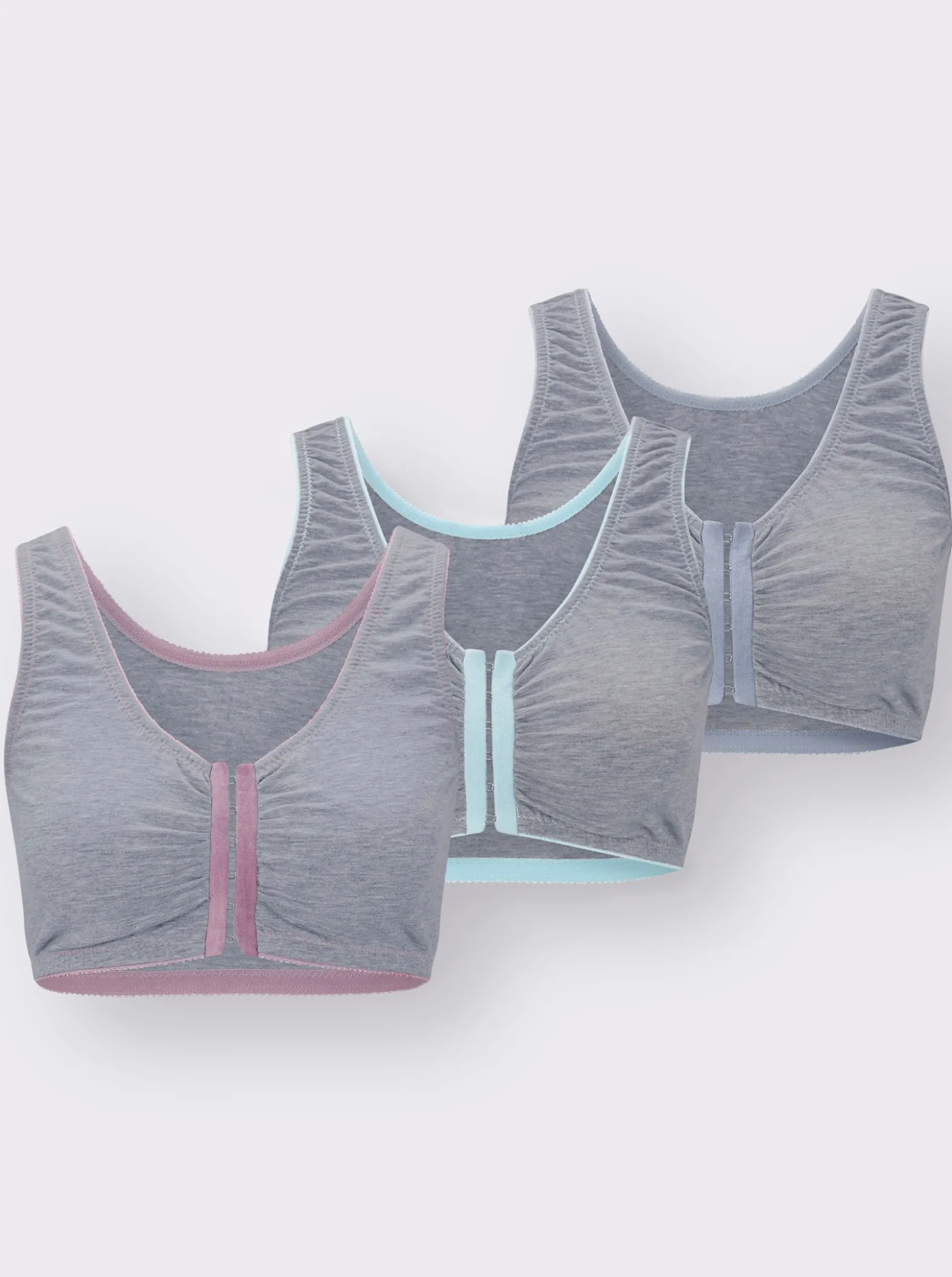 Bustier mit Vorderverschluss