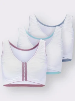 Bustier mit Vorderverschluss