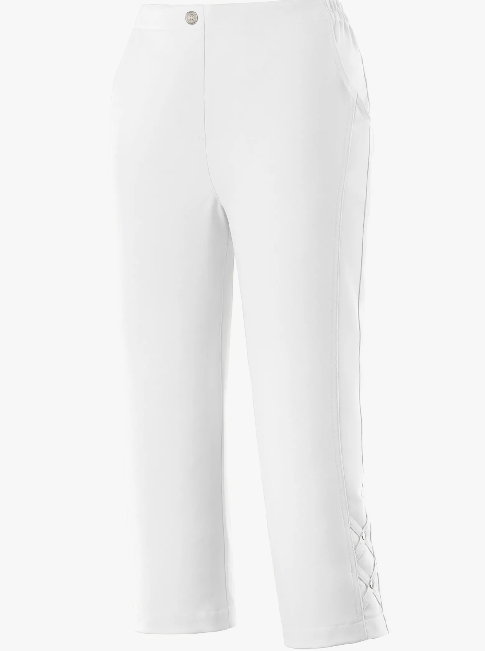 Caprihose aus Polyester, bügelfrei