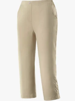 Caprihose aus Polyester, bügelfrei