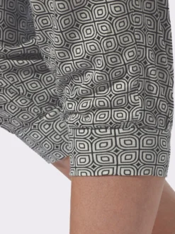 Caprihose mit innenliegendem Rundum-Dehnbund