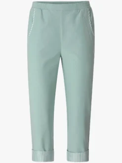 Caprihose mit Kontraststreifen