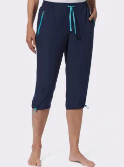 Caprihose mit weitenverstellbarem Saum